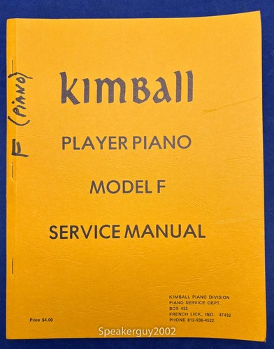 Original kimball player - kimball,